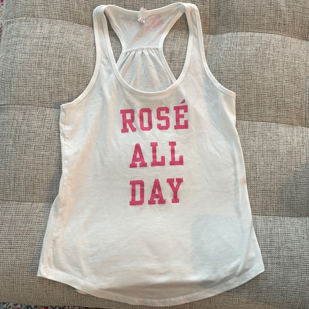 Rose all day women’s tank small